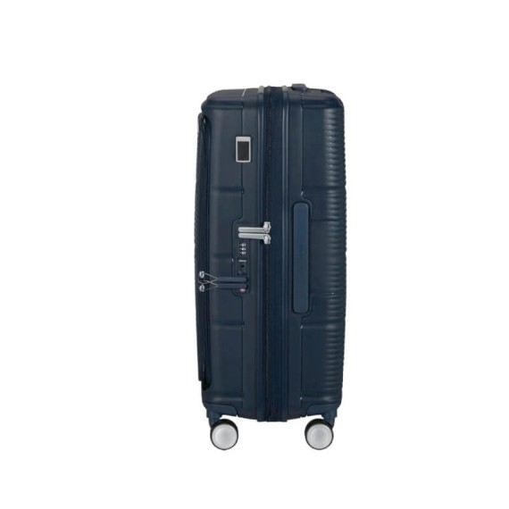 SAMSONITE Mala de Viagem Média 67cm 4R Exp Paralux Azul Escuro | Ref. 92.156525-1552