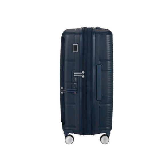 SAMSONITE Mala de Viagem Média 67cm 4R Exp Paralux Azul Escuro | Ref. 92.156525-1552