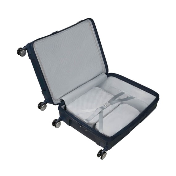 SAMSONITE Mala de Viagem Média 67cm 4R Exp Paralux Azul Escuro | Ref. 92.156525-1552