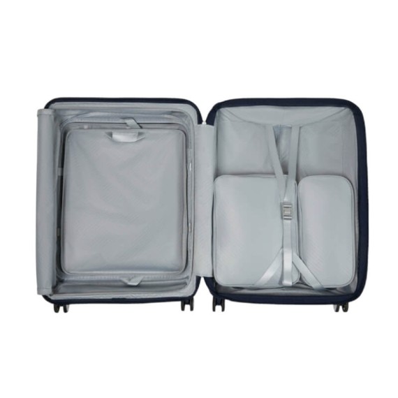 SAMSONITE Mala de Viagem Média 67cm 4R Exp Paralux Azul Escuro | Ref. 92.156525-1552