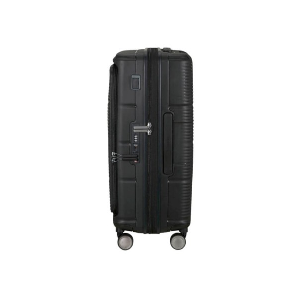 SAMSONITE Mala de Viagem Média 67cm 4R Exp Paralux Preta | Ref. 92.156525-1041