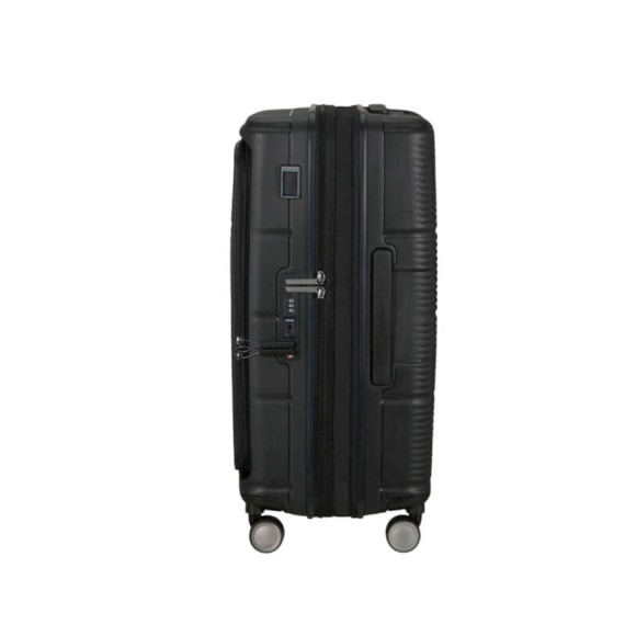 SAMSONITE Mala de Viagem Média 67cm 4R Exp Paralux Preta | Ref. 92.156525-1041