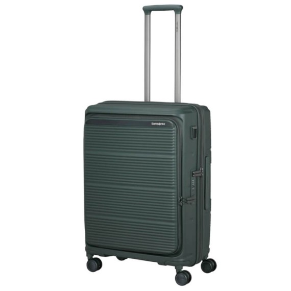 SAMSONITE Mala de Viagem Média 67cm 4R Exp Paralux Verde | Ref. 92.156525-1633