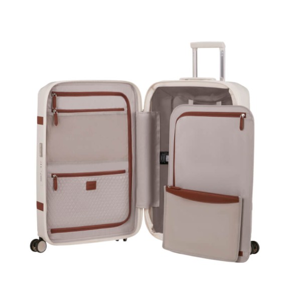 SAMSONITE Mala de Viagem Média 69cm 4R Exp Image Marfim | Ref. 92.154692-1451