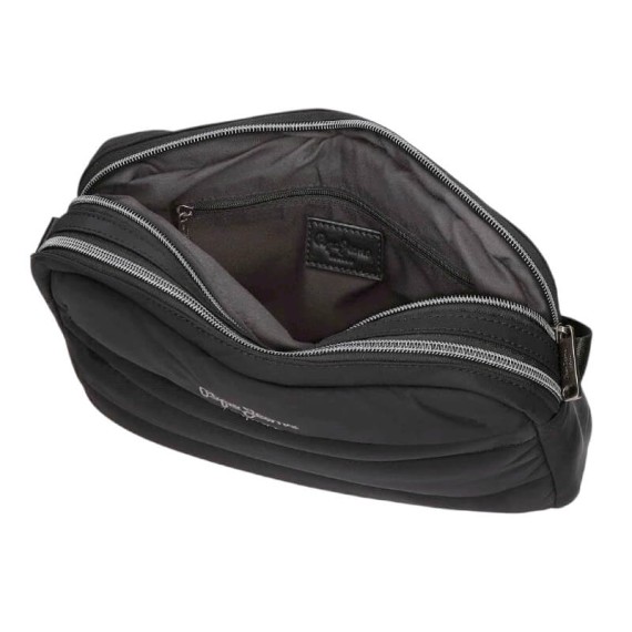 Bolsa de Tiracolo 2C PEPE JEANS Aura Preta | Ref. 186.7215441