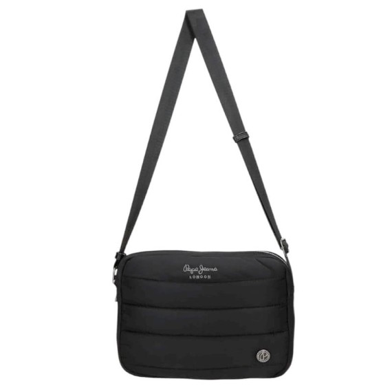 Bolsa de Tiracolo 2C PEPE JEANS Aura Preta | Ref. 186.7215441