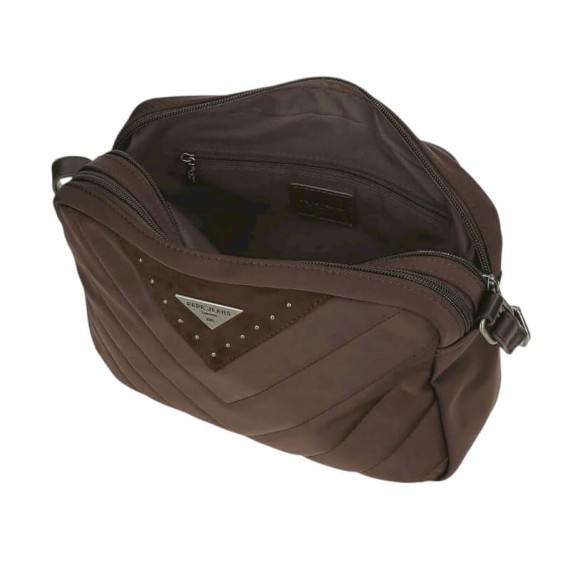 Bolsa de Tiracolo 2C PEPE JEANS Natalie Castanha | Ref. 186.7225442