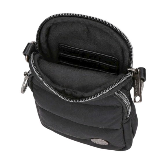 Bolsa de Tiracolo Porta Telemóvel PEPE JEANS Aura Preta | Ref. 186.7215241