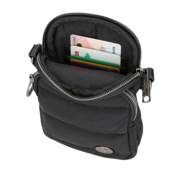 Bolsa de Tiracolo Porta Telemóvel PEPE JEANS Aura Preta | Ref. 186.7215241
