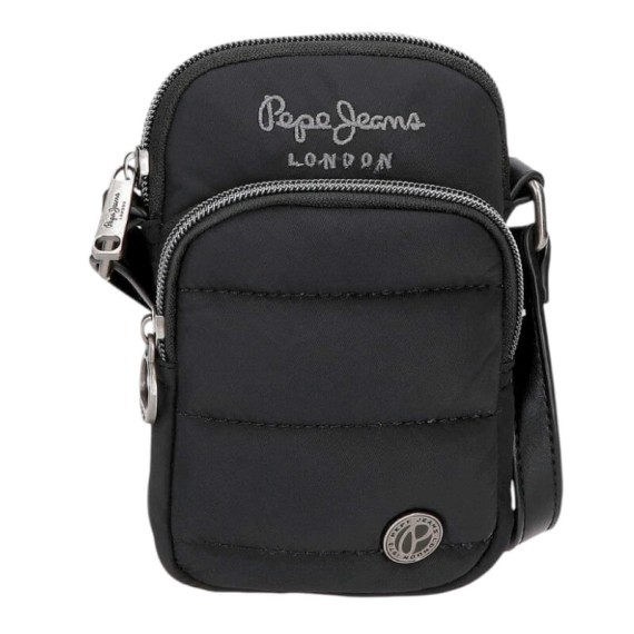 Bolsa de Tiracolo Porta Telemóvel PEPE JEANS Aura Preta | Ref. 186.7215241