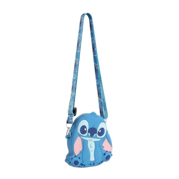 Bolsa de Tiracolo Silicone Stitch Azul | Ref. 299.2100005924