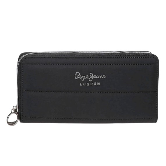 Carteira de Senhora Grande PEPE JEANS Aura Preta | Ref. 186.7218541