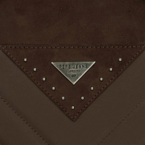 Carteira de Senhora Grande PEPE JEANS Natalie Castanha | Ref. 186.7228542