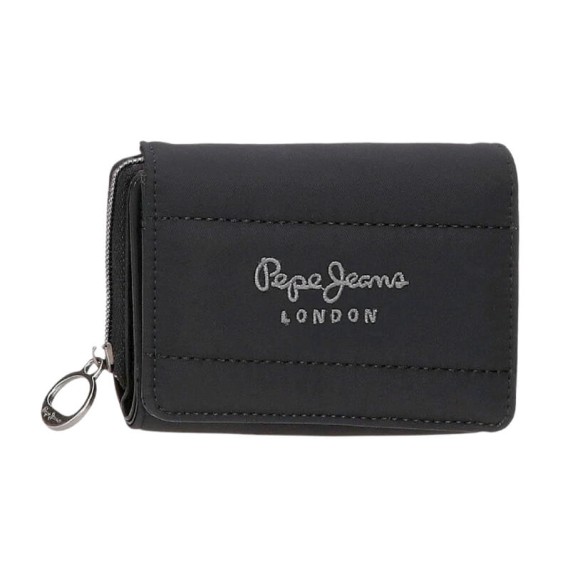 Carteira Porta-Moedas PEPE JEANS Aura Preta | Ref. 186.7218241