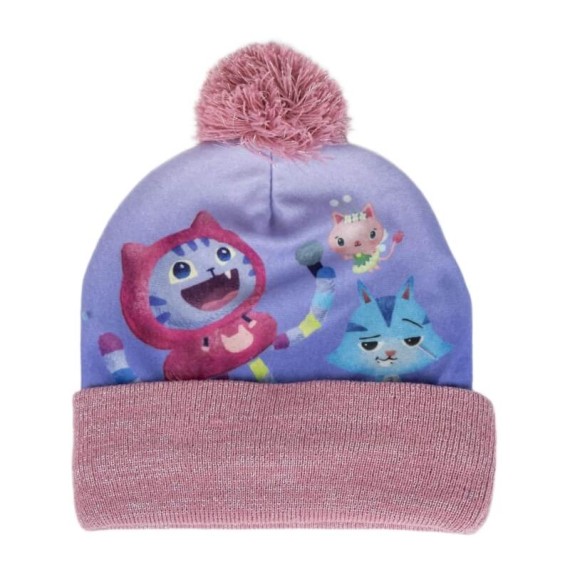 Conjunto Gorro e Luvas Gabby's Lilás | 299.2200010259