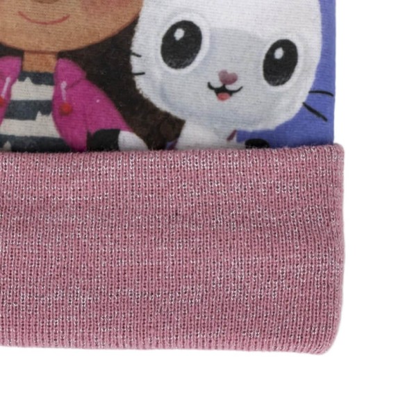 Conjunto Gorro e Luvas Gabby's Lilás | 299.2200010259
