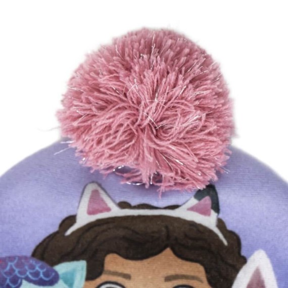 Conjunto Gorro e Luvas Gabby's Lilás | 299.2200010259