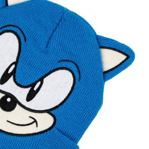 Conjunto Gorro e Luvas SONIC Azul | Ref. 299.2200010573