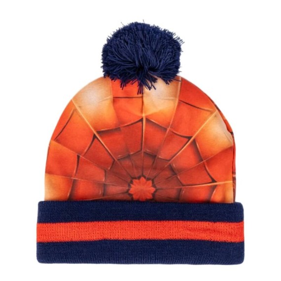 Conjunto Gorro e Luvas SPIDER-MAN Laranja/Azul | Ref. 299.2200010260