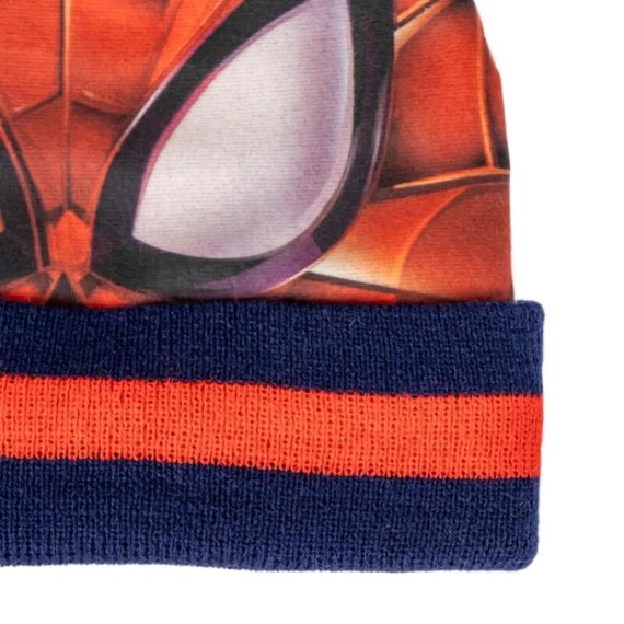 Conjunto Gorro e Luvas SPIDER-MAN Laranja/Azul | Ref. 299.2200010260
