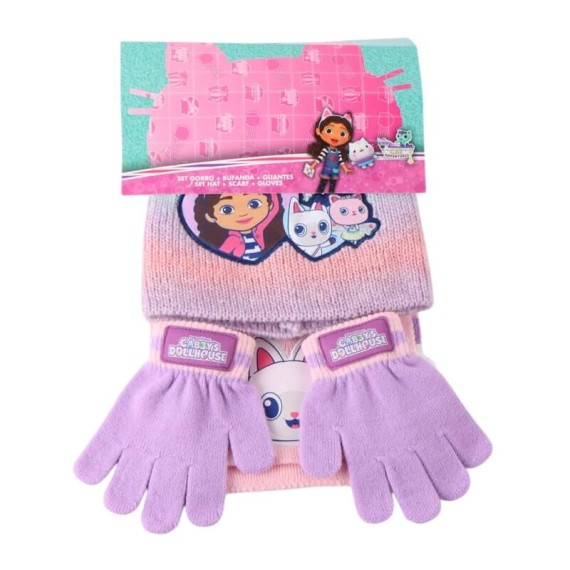 Conjunto Gorro, Luvas e Cachecol GABBY'S Multicolor | Ref. 299.2200010583