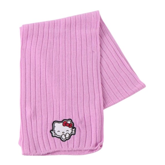 Conjunto Gorro, Luvas e Cachecol HELLO KITTY Rosa/Vermelho | Ref. 299.2200010589