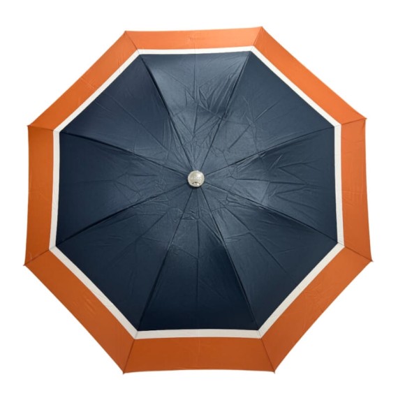 Guarda-Chuva EZPELETA Dobrável Feminino Manual Azul/Laranja | Ref. 104.10545AZ/LA