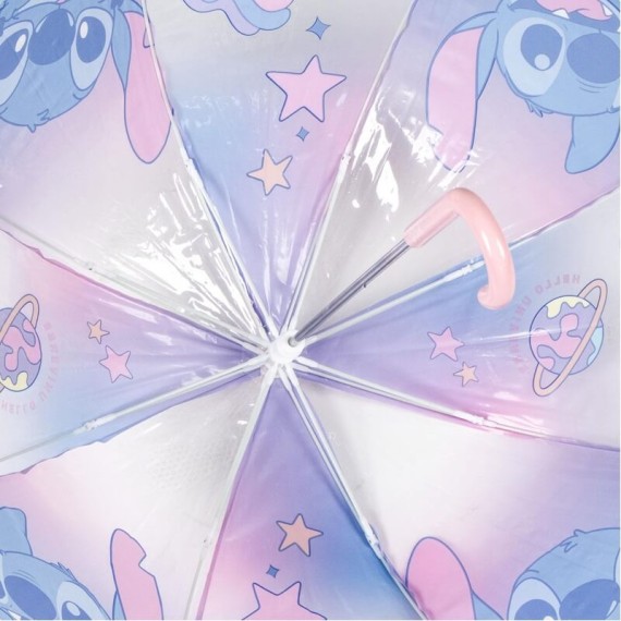 Guarda-Chuva Manual 45/8 STITCH Transparente | Ref. 299.2400000858