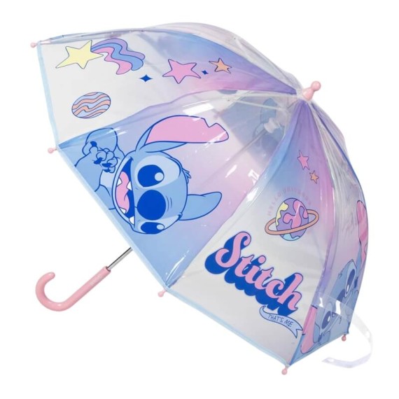 Guarda-Chuva Manual 45/8 STITCH Transparente | Ref. 299.2400000858