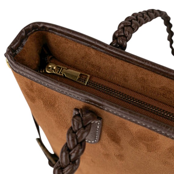 Mala de Mão c/ Tiracolo LOIS Alhambra Castanha | Ref. 237.32754101