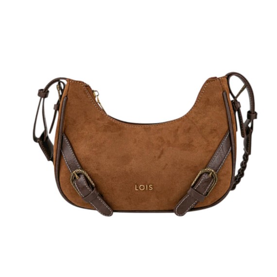 Mala de Ombro LOIS Alhambra Castanha | Ref. 237.32757801