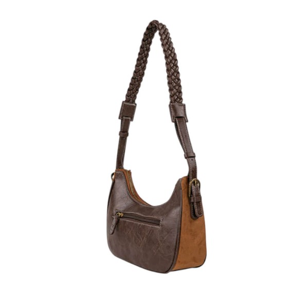 Mala de Ombro LOIS Alhambra Castanha | Ref. 237.32757801