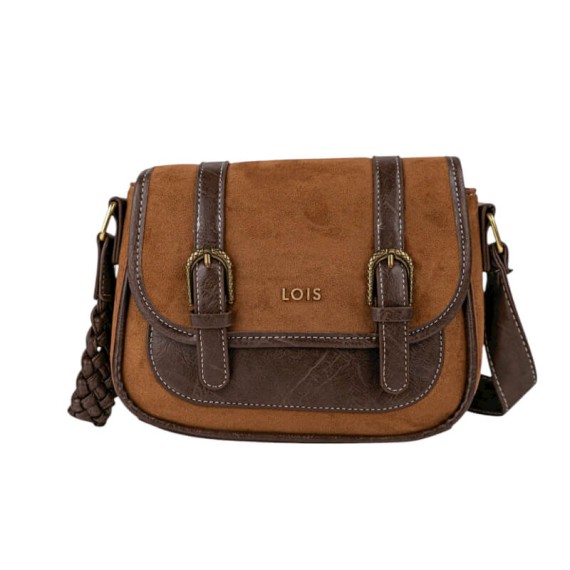 Mala de Tiracolo LOIS Alhambra Castanha | Ref. 237.32758501