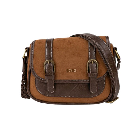 Mala de Tiracolo LOIS Alhambra Castanha | Ref. 237.32758501