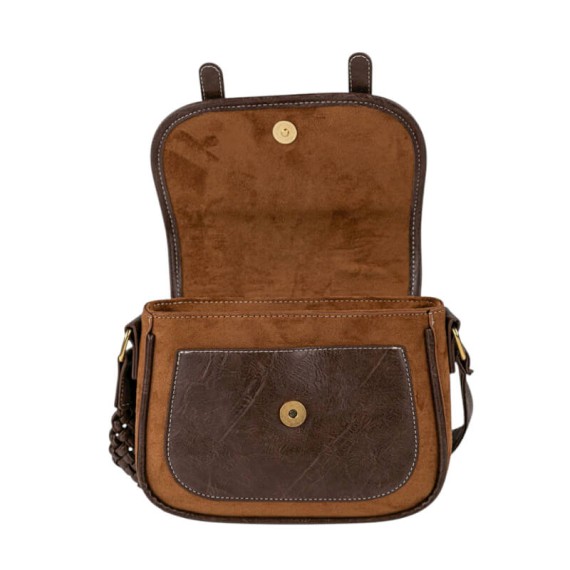 Mala de Tiracolo LOIS Alhambra Castanha | Ref. 237.32758501