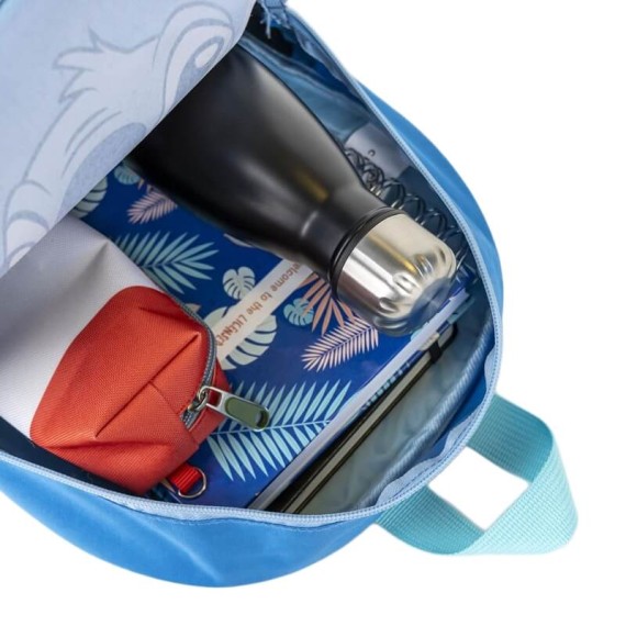 Mochila Infantil 30cm STITCH Azul | Ref. 299.2100005104