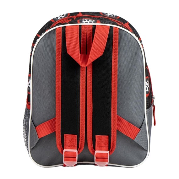 Mochila Infantil 31cm HOT WHEELS 3D Preto/Cinza | Ref. 2100005873