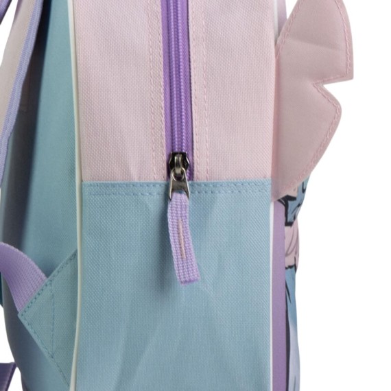 Mochila Infantil 31cm STITCH 3D Aplicações Multicolor | Ref. 299.2100005847