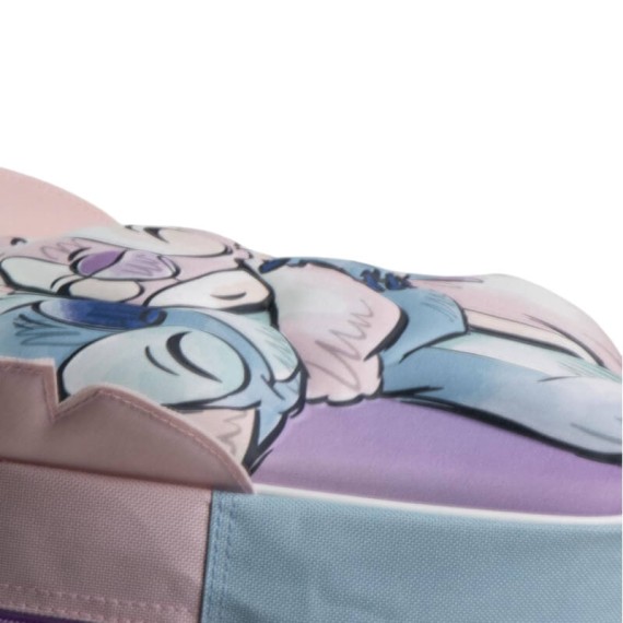 Mochila Infantil 31cm STITCH 3D Aplicações Multicolor | Ref. 299.2100005847