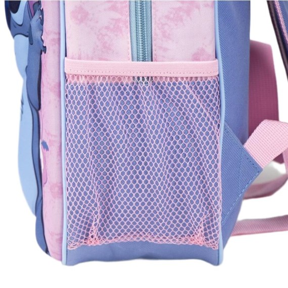 Mochila Infantil 31cm STITCH 3D Rosa | Ref. 299.2100005351