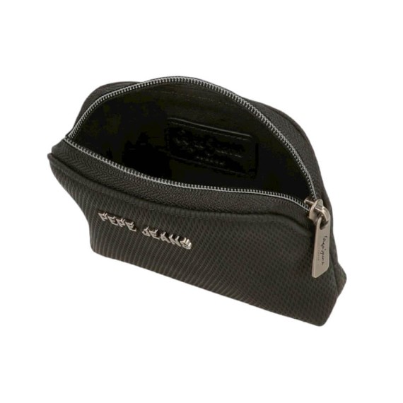 Porta-Moedas Redondo PEPE JEANS Gala Preto | Ref. 186.7248041
