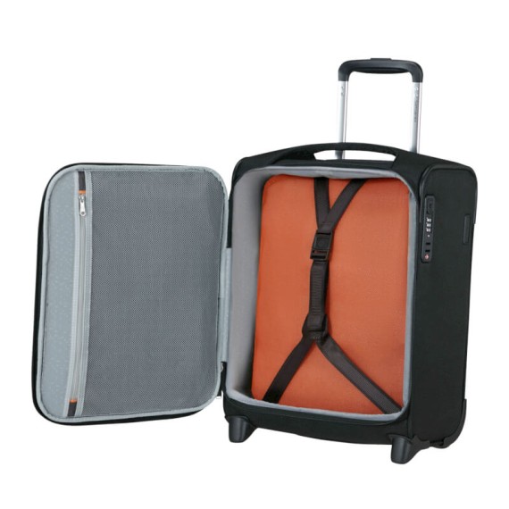 SAMSONITE Mala de Cabine 45cm 4R Easyjet Re-Lite Preta | Ref. 92.154965-1041