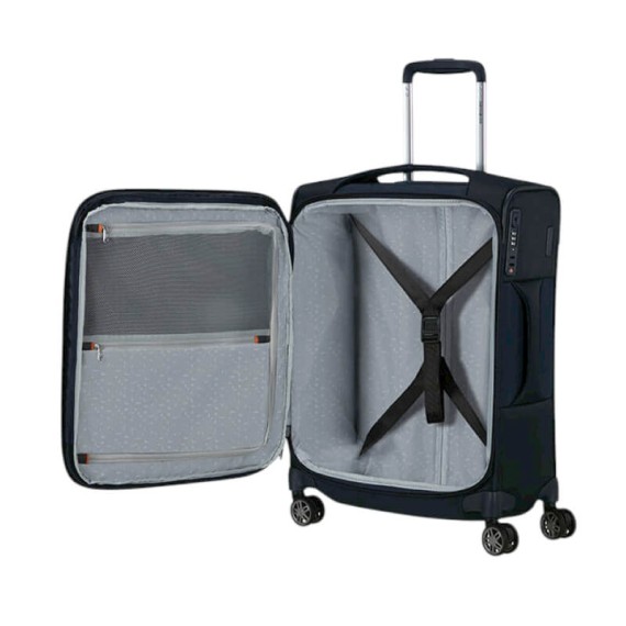 SAMSONITE Mala de Cabine 55cm 4R Exp Re-Lite Azul Escuro | Ref. 92.154966-1549