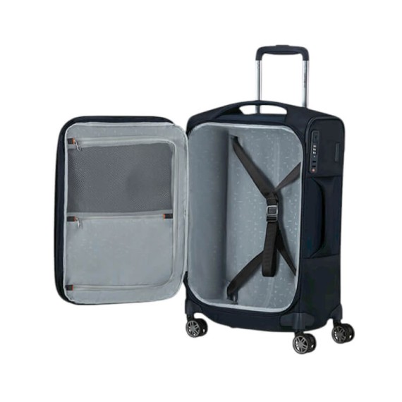 SAMSONITE Mala de Cabine 55x35cm 4R Exp Re-Lite Azul Escuro | Ref. 92.156269-1549