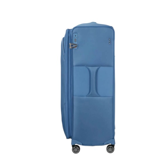 SAMSONITE Mala Viagem Gigante 83cm 4R Exp Re-Lite Azul Carpi | Ref. 92.154969-6187