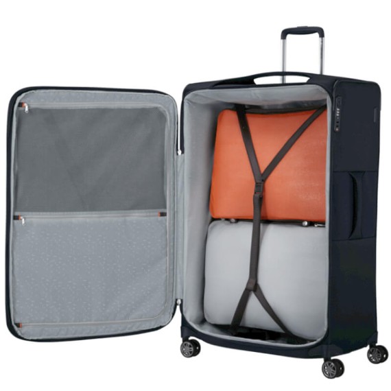 SAMSONITE Mala Viagem Gigante 83cm 4R Exp Re-Lite Azul Escuro | Ref. 92.154969-1549
