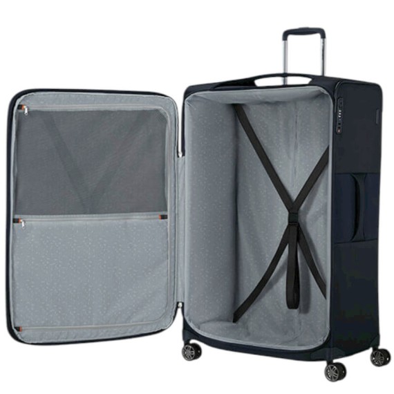 SAMSONITE Mala Viagem Gigante 83cm 4R Exp Re-Lite Azul Escuro | Ref. 92.154969-1549