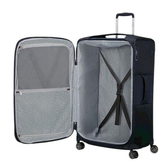 SAMSONITE Mala Viagem Grande 78cm 4R Exp Re-Lite Azul Escuro | Ref. 92.154968-1549