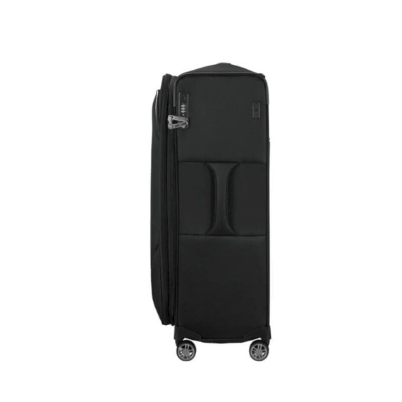 SAMSONITE Mala Viagem Grande 78cm 4R Exp Re-Lite Preta | Ref. 92.154968-1041