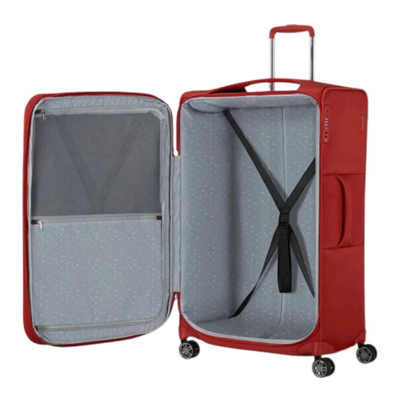 SAMSONITE Mala Viagem Grande 78cm 4R Exp Re-Lite Vermelho Poppy | Ref. 92.154968-1710